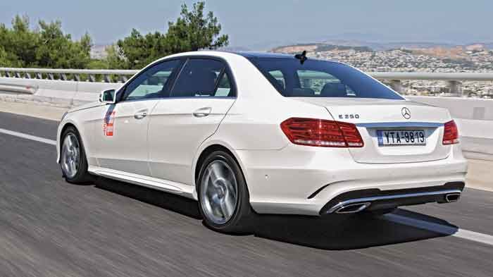 Η ανάρτηση της Mercedes-Benz E 250 ισοπεδώνει τις περισσότερες ανωμαλίες του δρόμου. Ταυτόχρονα, η έλλειψη πλεύσεων και η οχύρωση γύρω από τα σοφιστικέ ηλεκτρονικά βοηθήματα, ενισχύουν το κλίμα εμπιστοσύνης του οδηγού.	